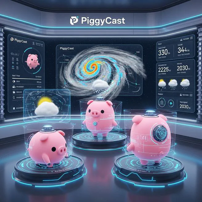 PiggyCast: Improving Weather Prediction Accuracy through a Stacking-Based Ensemble AI Approach